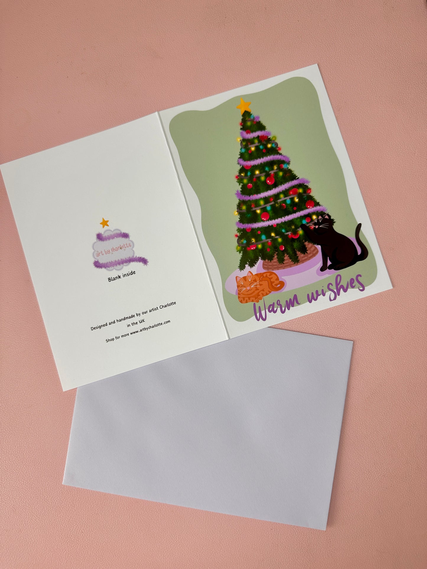 'The Real Gifts Under The Tree' Christmas card (pack of 5)