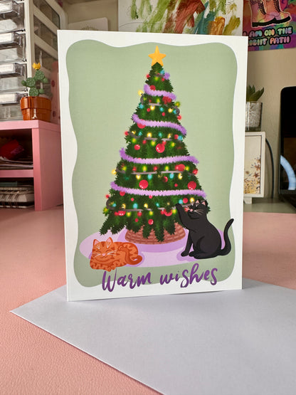 'The Real Gifts Under The Tree' Christmas card (pack of 5)
