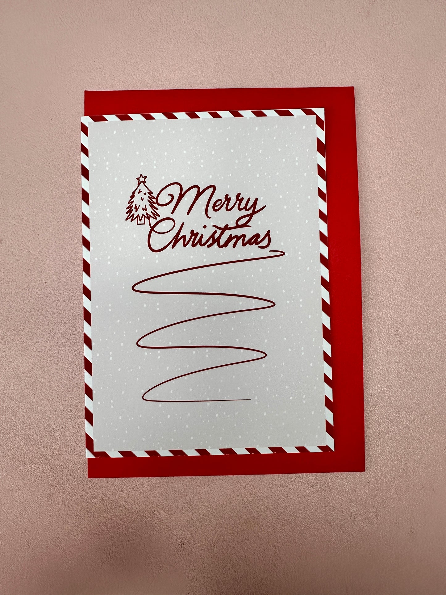 'Let It Snow' Christmas card (pack of 5)