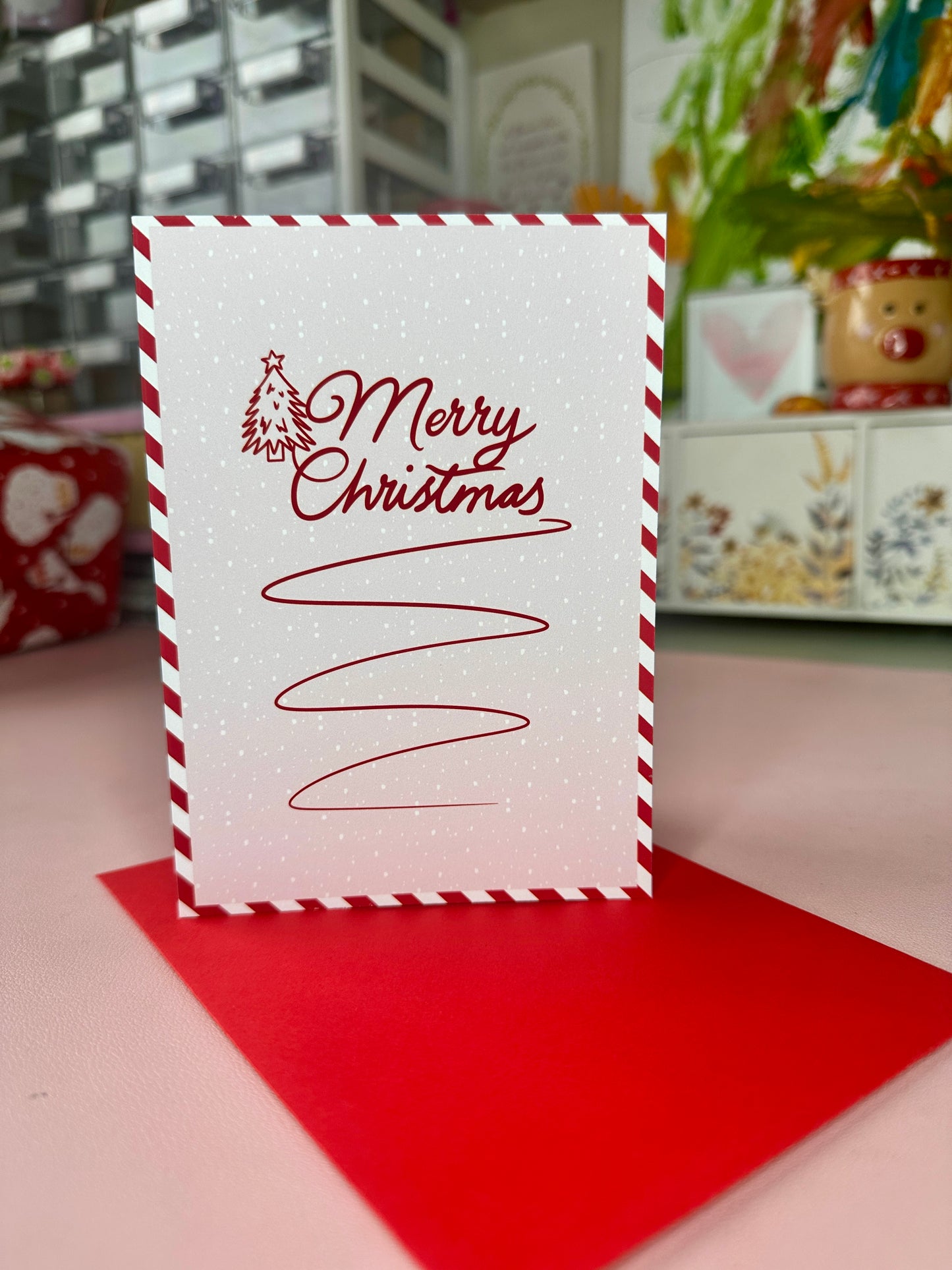 'Let It Snow' Christmas card (pack of 5)