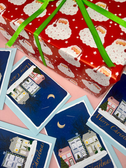 'A White Christmas' Christmas card (pack of 5)