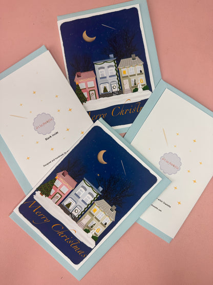 'A White Christmas' Christmas card (pack of 5)