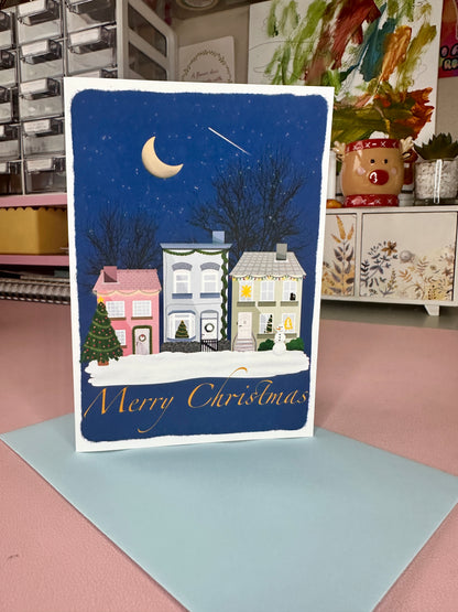 'A White Christmas' Christmas card (pack of 5)