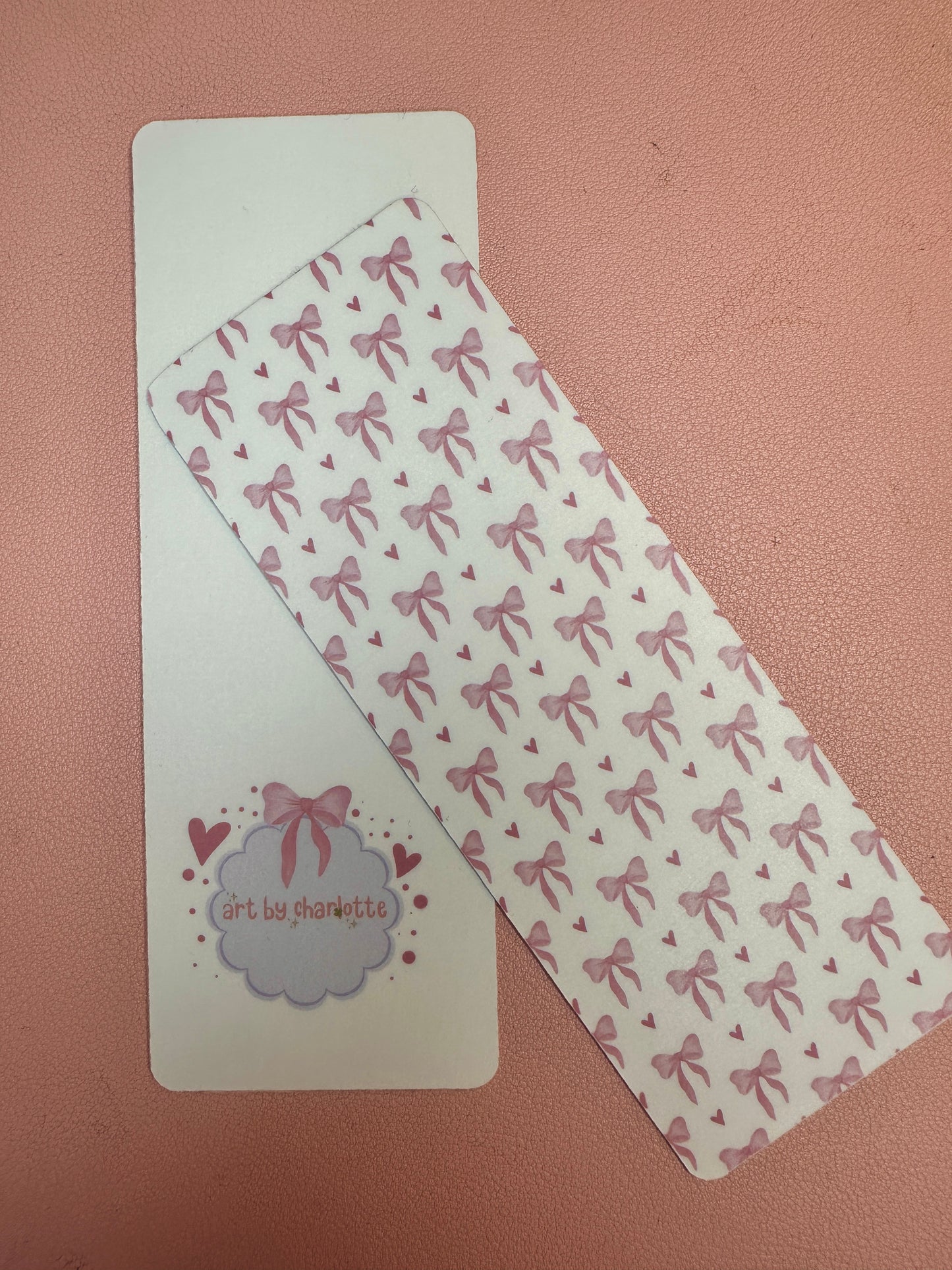 'Pink Girly' Bookmark