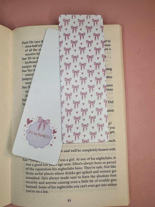 'Pink Girly' Bookmark