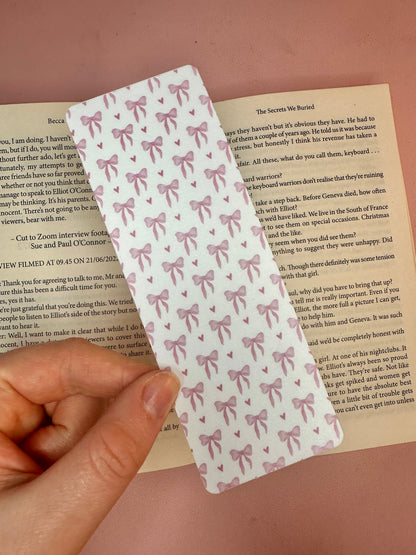 'Pink Girly' Bookmark