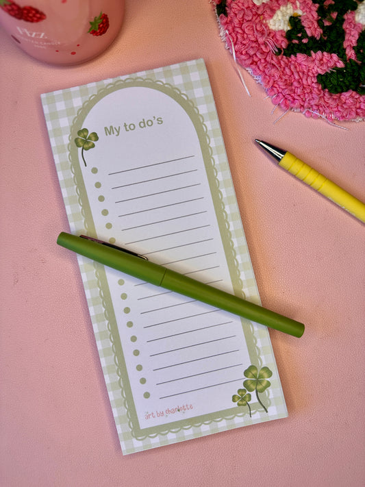 'Lucky Clover' To-do List