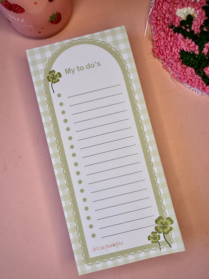 'Lucky Clover' To-do List