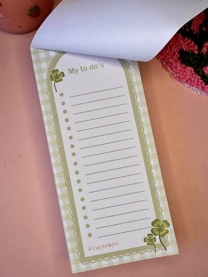 'Lucky Clover' To-do List