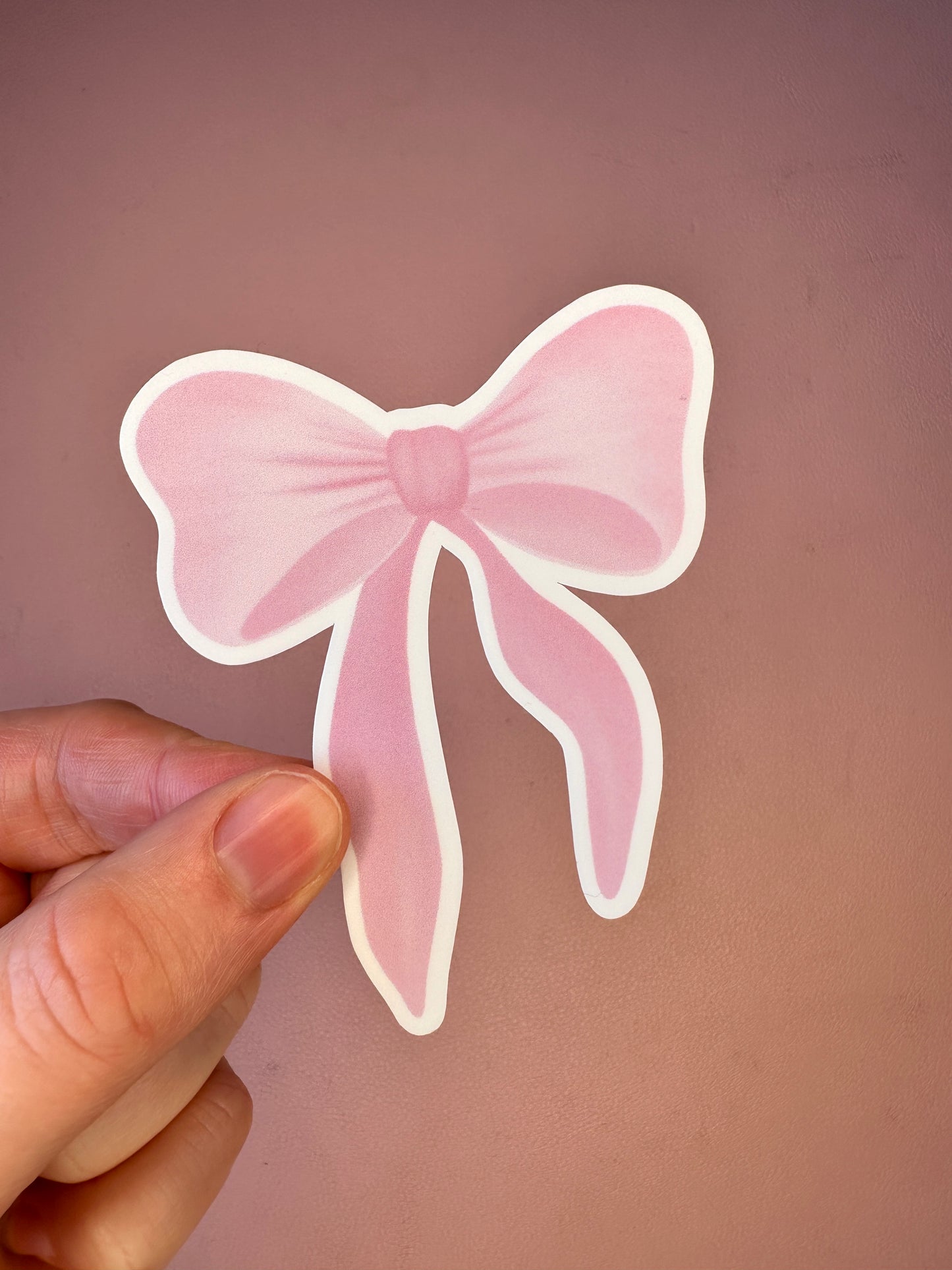 'Pink Girly' Die-Cut Sticker