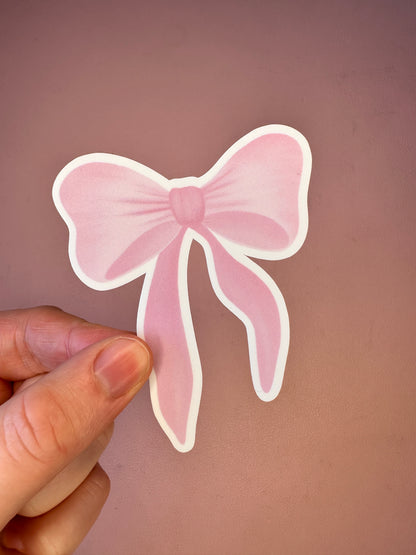 'Pink Girly' Die-Cut Sticker