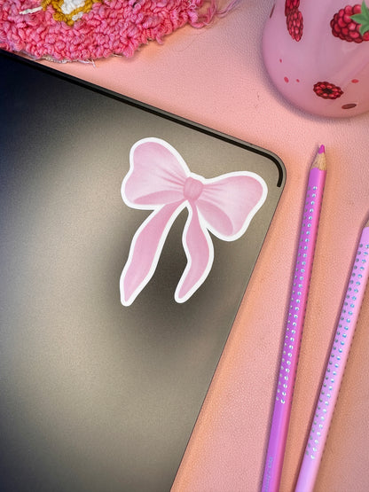 'Pink Girly' Die-Cut Sticker