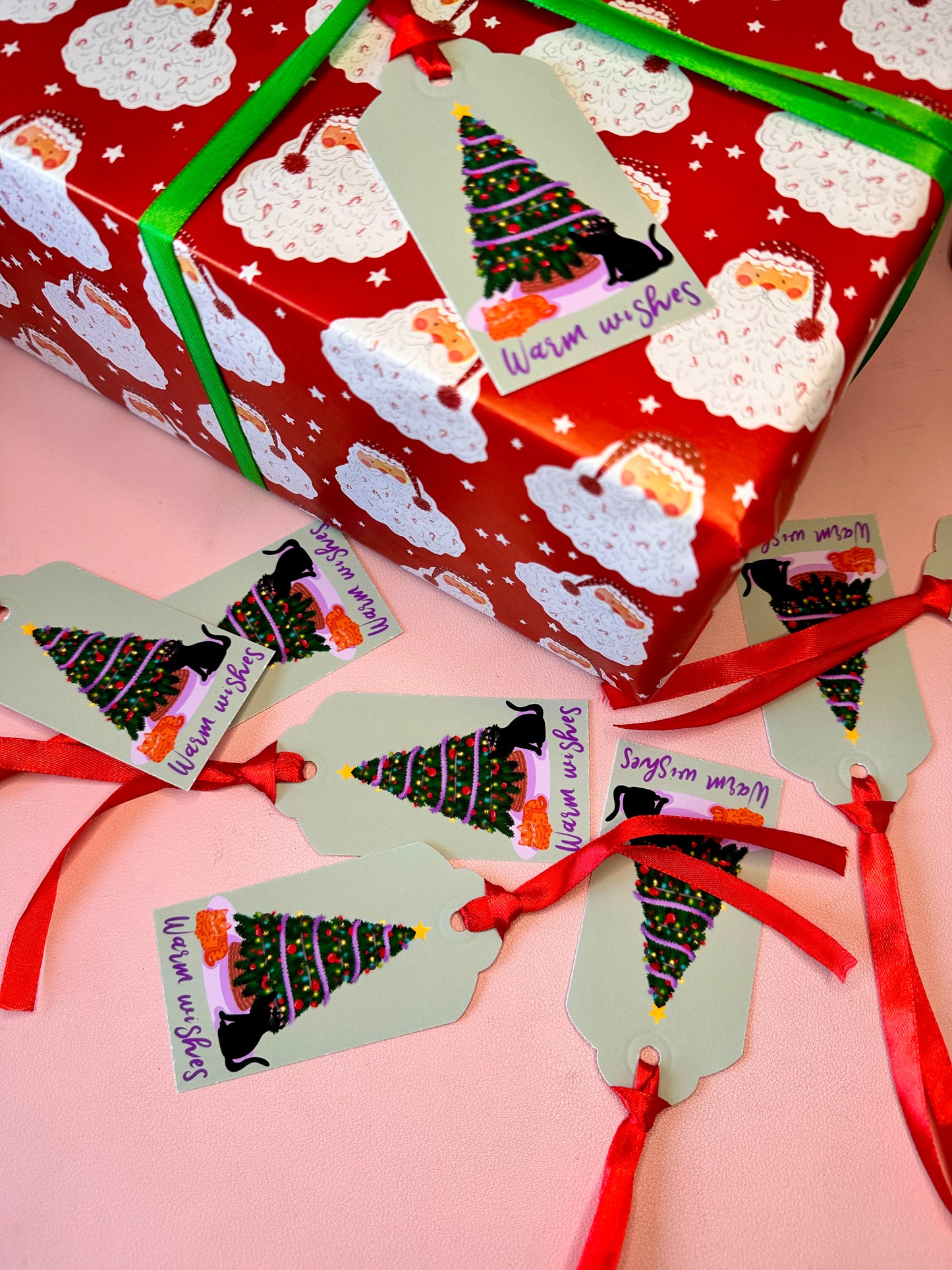 'The Real Gifts Under The Tree' gift tags (pack of 6)