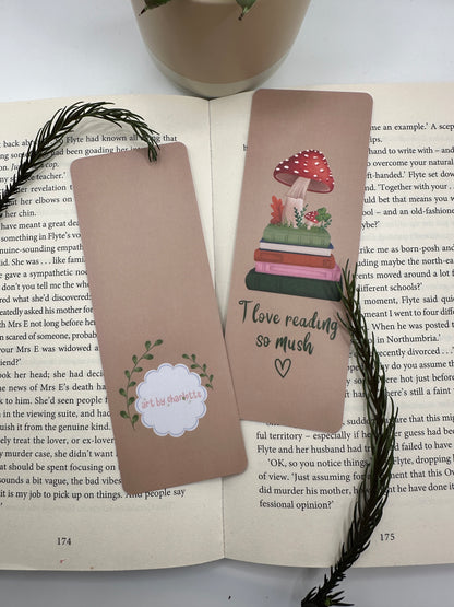 'I love reading so mush' Bookmark