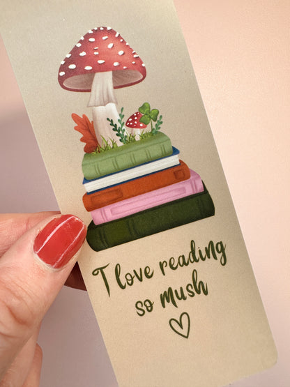 'I love reading so mush' Bookmark