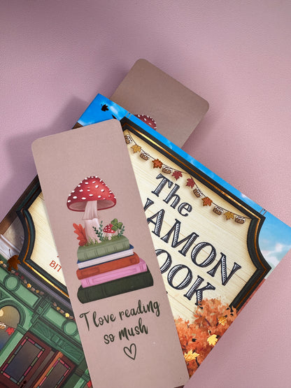 'I love reading so mush' Bookmark