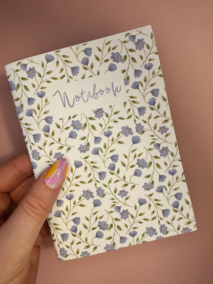 Blue and Green spring notebooks - Pack of 3