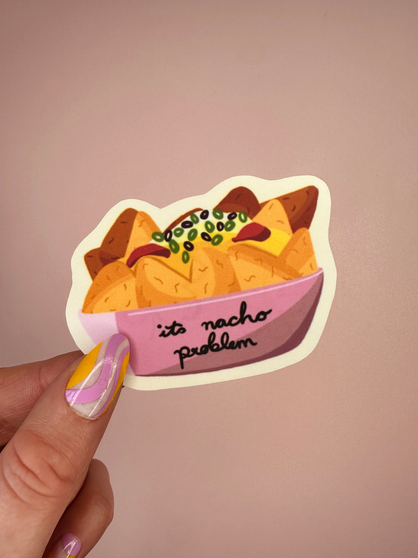 ‘It’s nacho problem’ sticker