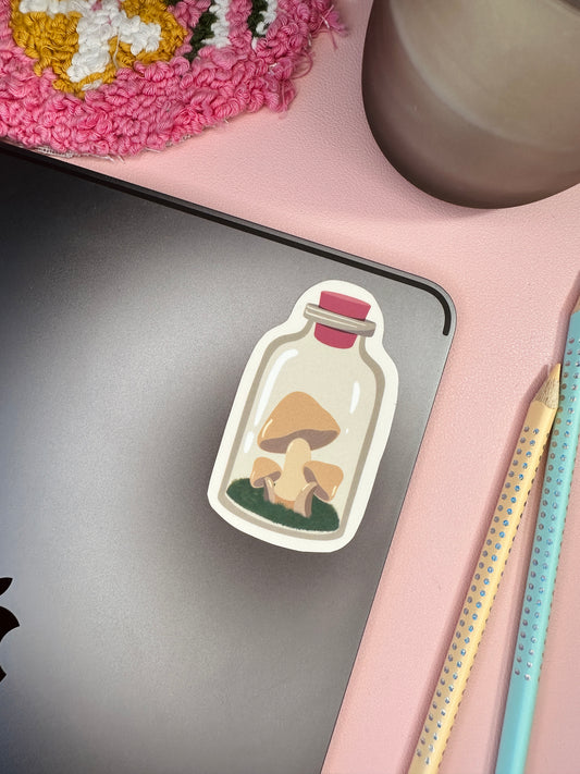 ‘Just a fungi’ sticker