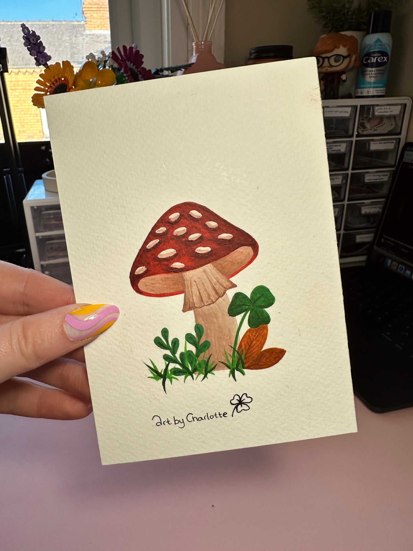 'Keep growing little fungi' mini original
