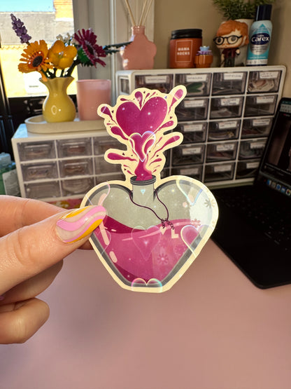 ‘Love potion’ sticker