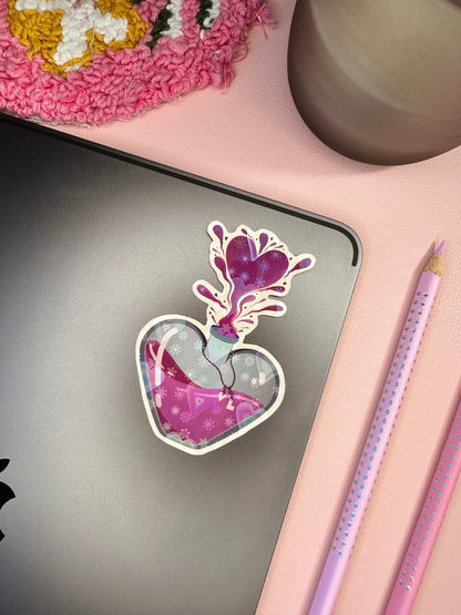 ‘Love potion’ sticker
