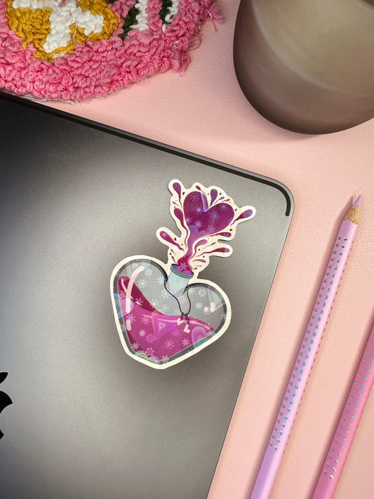 ‘Love potion’ sticker