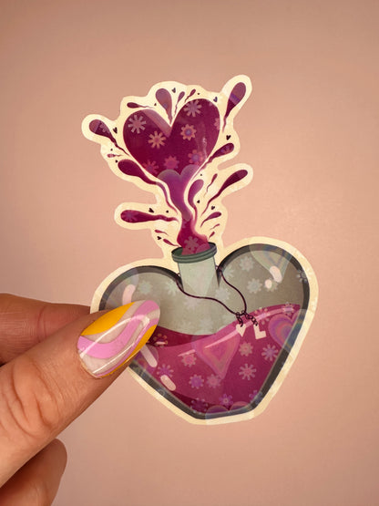 ‘Love potion’ sticker
