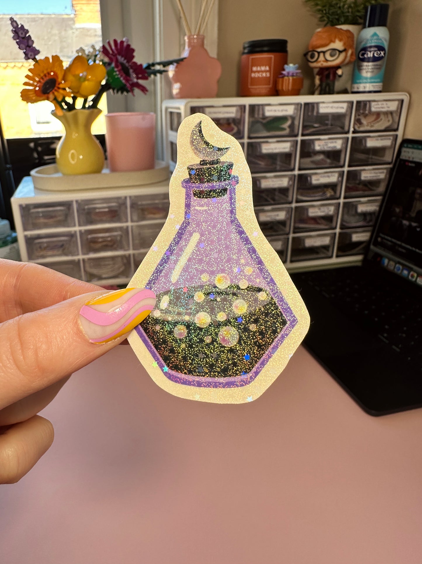 ‘Midnight drink’ sticker