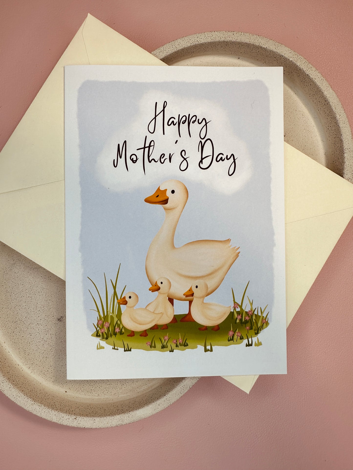 'Mother Duck' Greetings card
