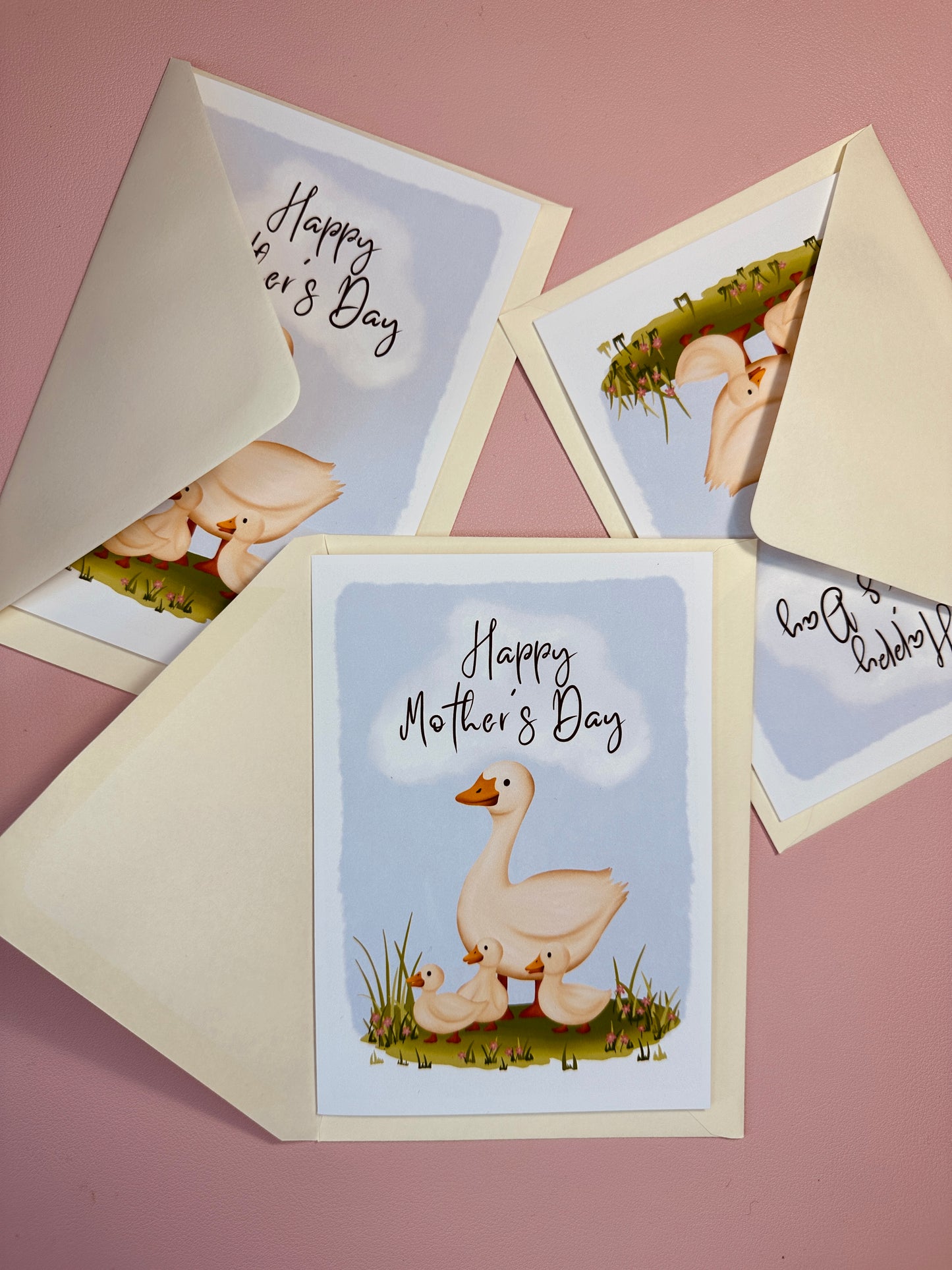 'Mother Duck' Greetings card