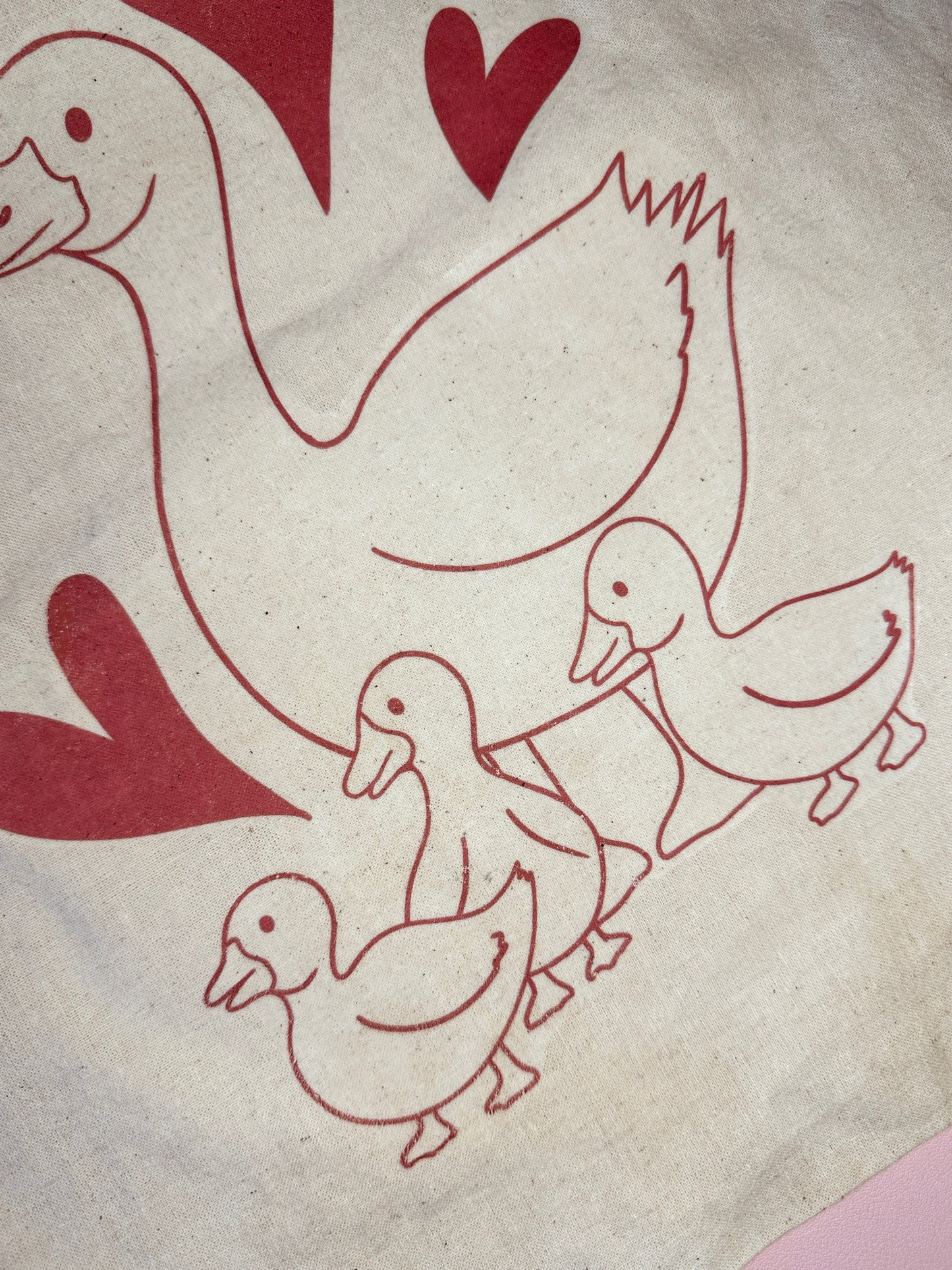 'Mother duck' tote bag