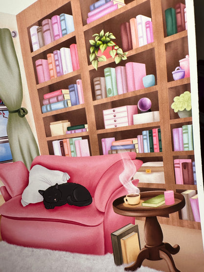 'One page at a time' print