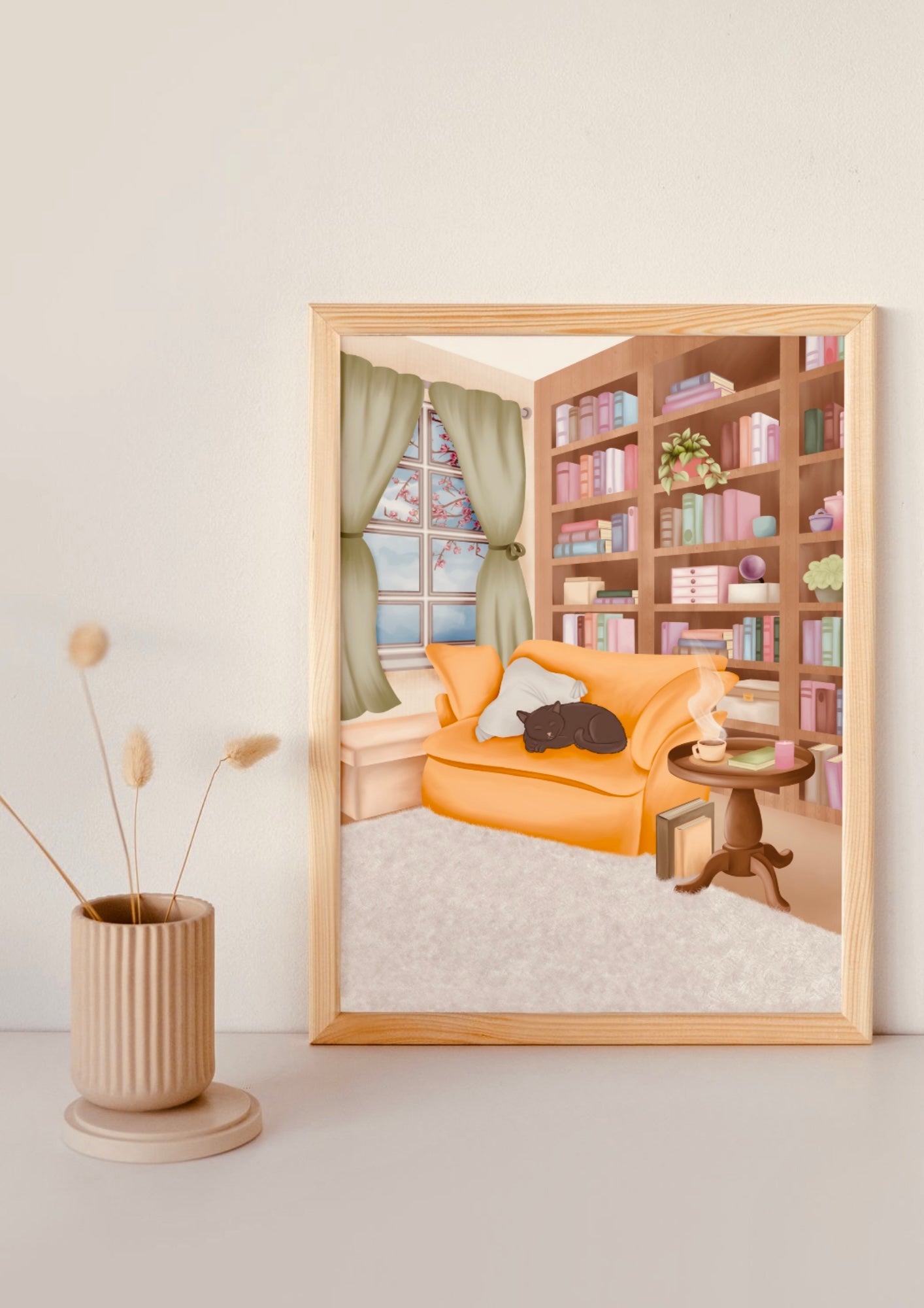 'One page at a time' print