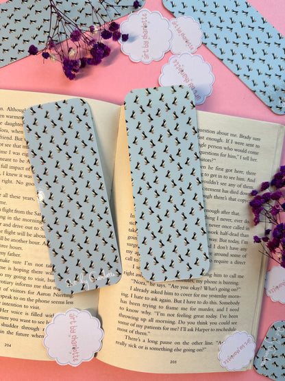 'Pesky Puffin' Bookmark - Art by Charlotte #