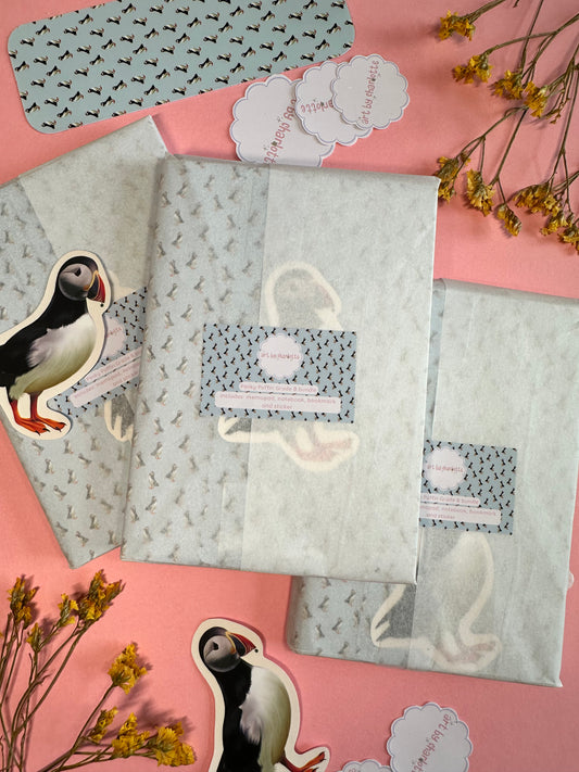 'Pesky Puffin' Bundle Grade B - Art by Charlotte #