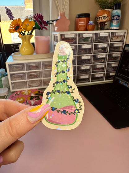 ‘Pretty pink potion’ sticker