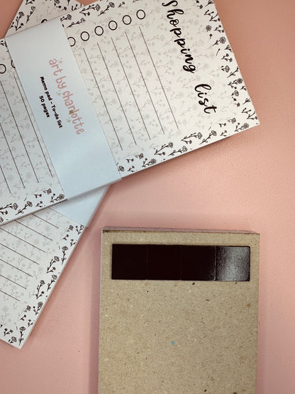 'Simply floral' Shopping list
