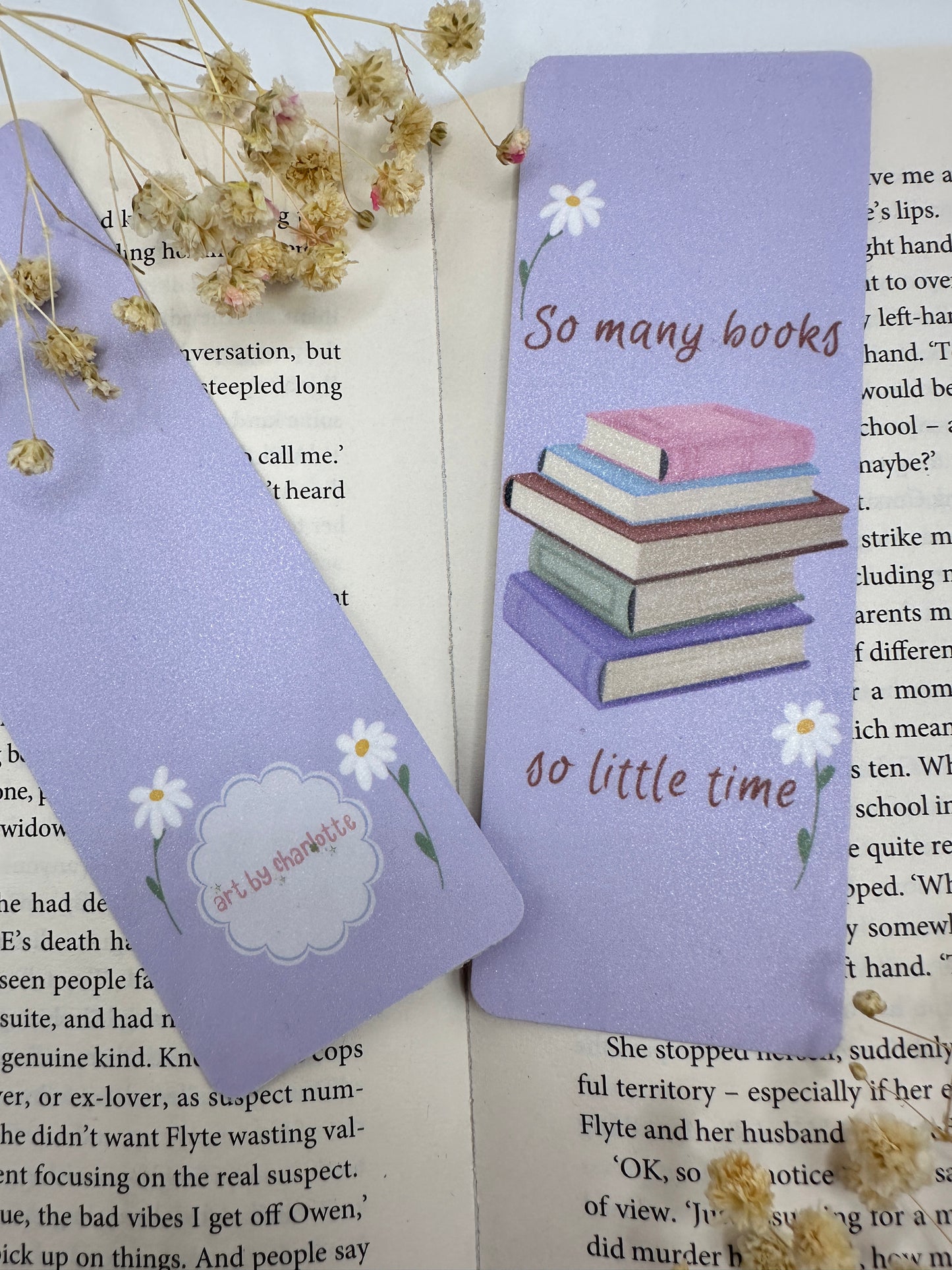 'So many books...so little time' Bookmark