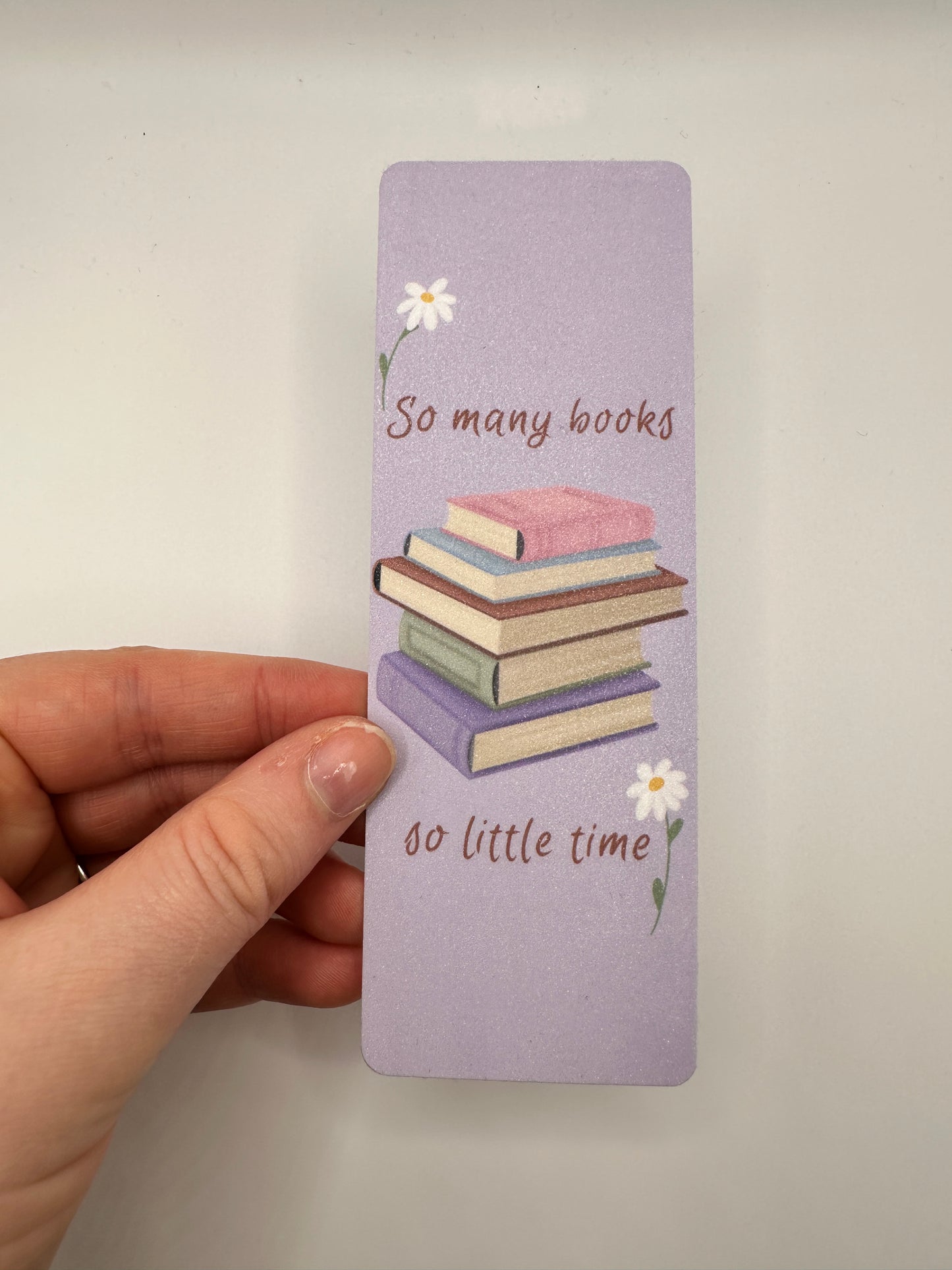 'So many books...so little time' Bookmark