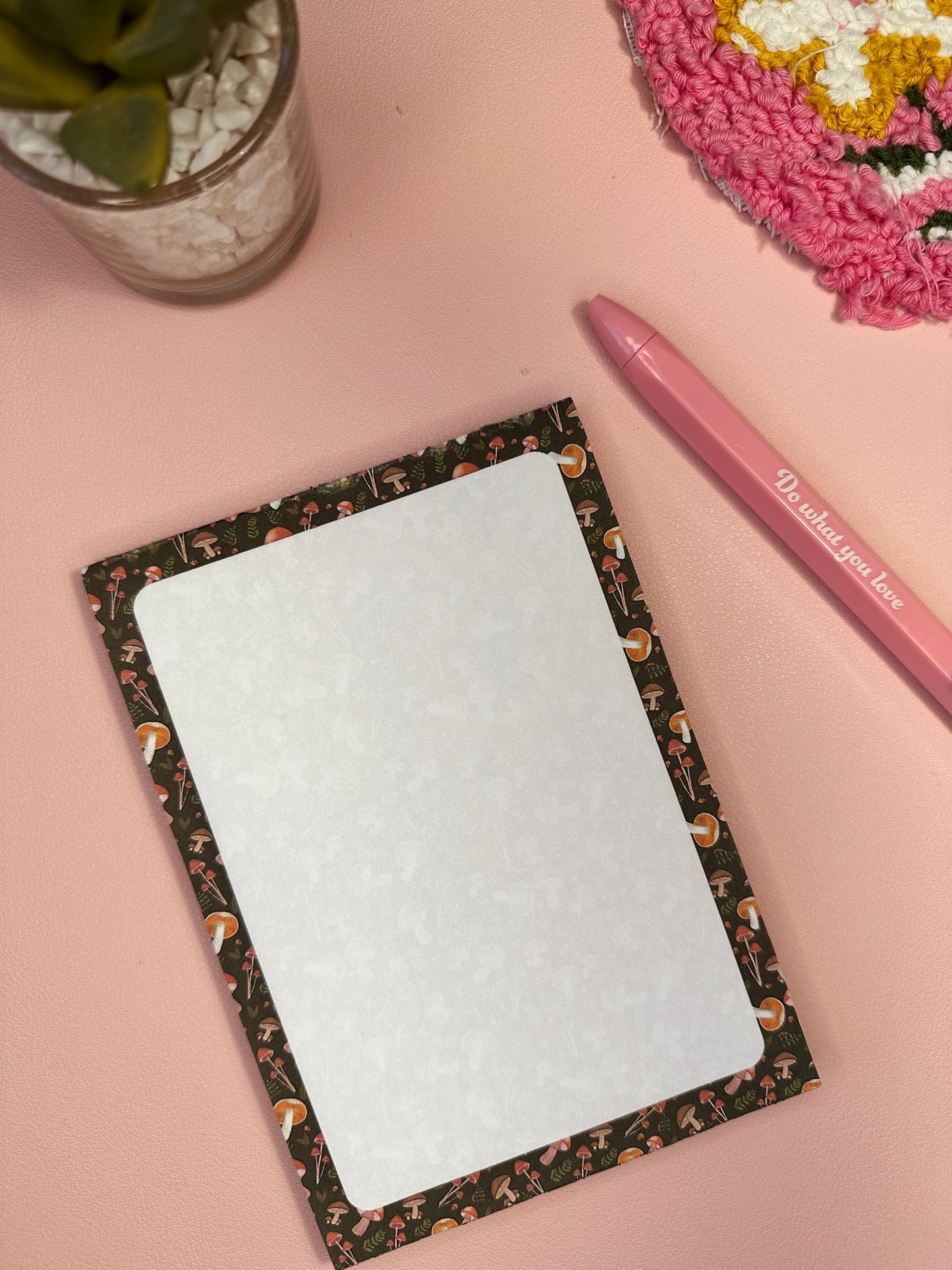'So very mushie' A6 memopad - Grade B