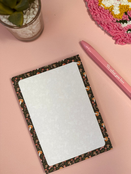 'So very mushie' A6 memopad - Grade B