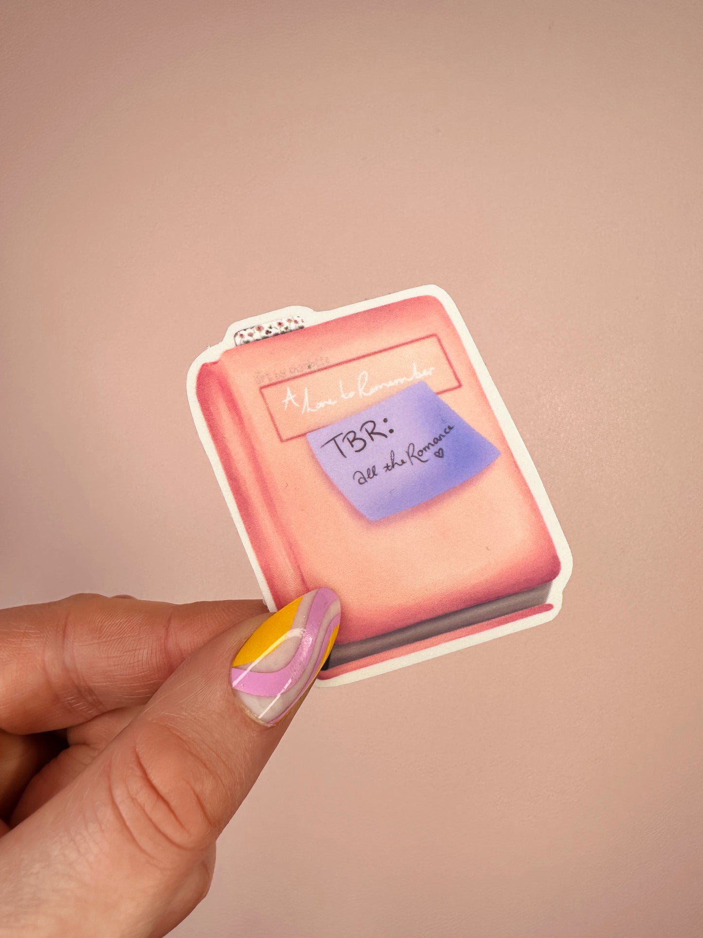 'All the romance' sticker