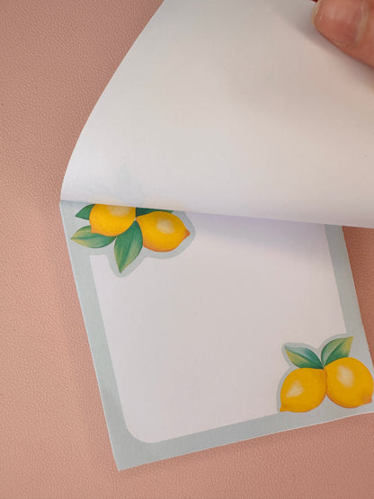 'The zest' mini memo-pad