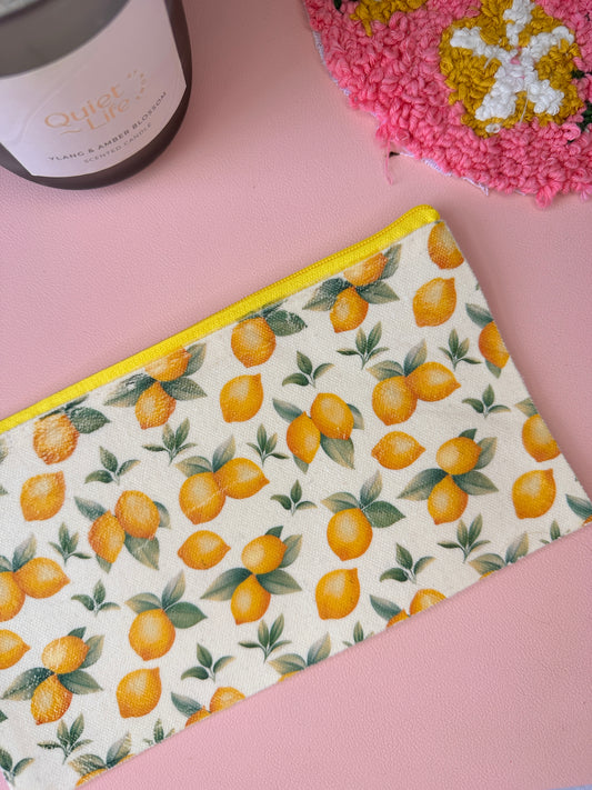 'The Zest' Zip pouch - Grade B