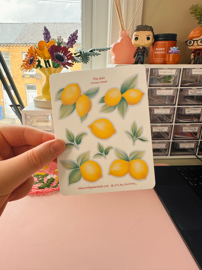 'A Little Fruity' Sticker sheet bundle