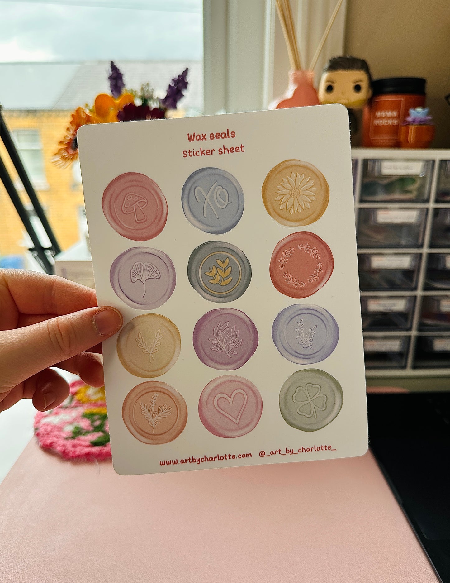 'Wax Seal' Sticker sheet