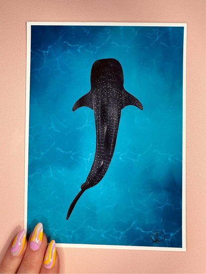 Whale, whale, whale print