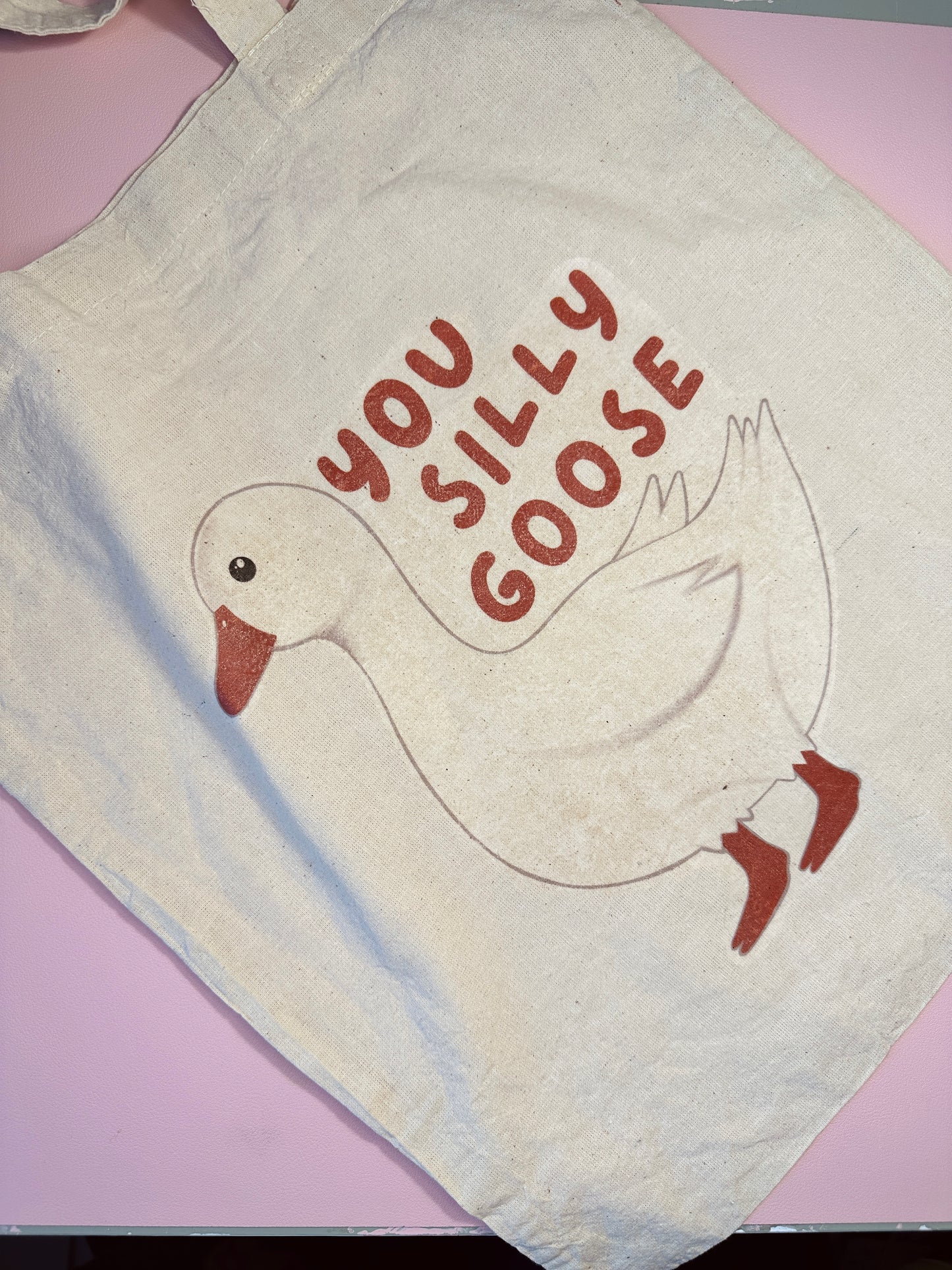 'You silly goose' Tote bag