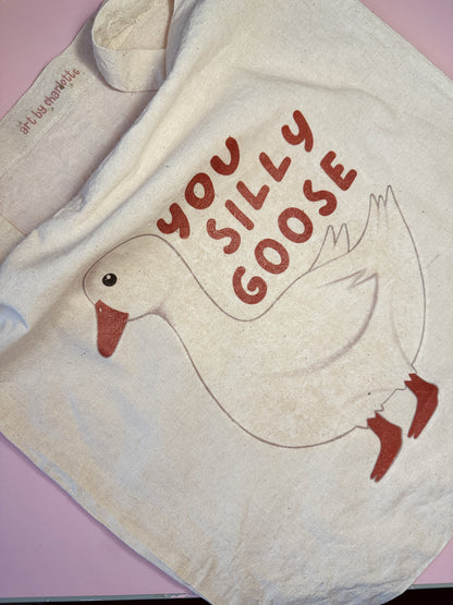 'You silly goose' Tote bag